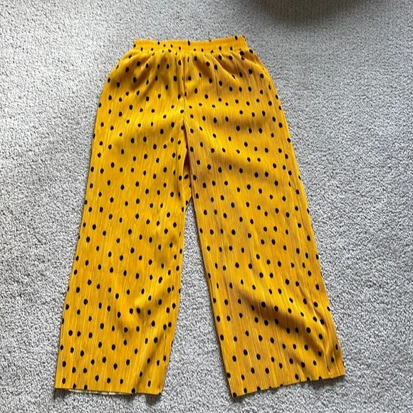 Topshop Pants Jumpsuits Topshop Polka Dot Crop Pant Poshmark